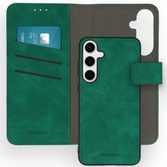 imoshion Etui de téléphone de type portefeuille de luxe 2-en-1 amovible Samsung Galaxy S24 Plus - Vert foncé