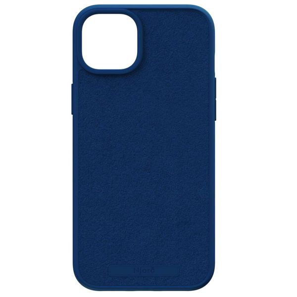 Njorð Collections Coque daim Comfort+ MagSafe Apple iPhone 15 Plus - Blue