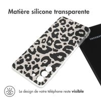 imoshion Coque Design Samsung Galaxy S21 Plus - Leopard Transparent