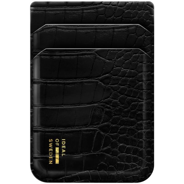 iDeal of Sweden MagSafe / Porte-cartes magnétique - Porte-cartes - Black Croco