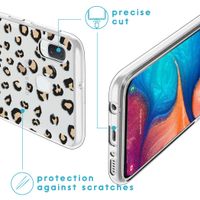 imoshion Coque Design Samsung Galaxy A20e - Léopard - Brun / Noir