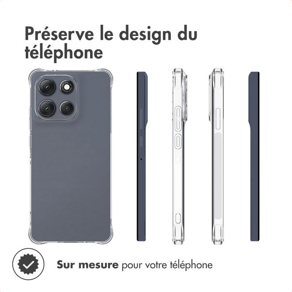 imoshion Shockproof Case Motorola Moto G86 Power - Transparent