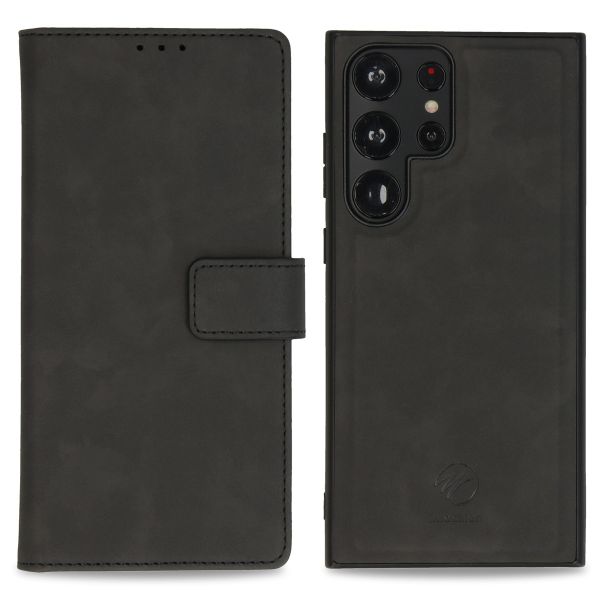 imoshion Etui de télephone luxe 2-en-1 amovible Samsung Galaxy S23 Ultra - Noir