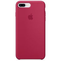 Apple Coque en silicone Apple iPhone 8 Plus / 7 Plus - Rose Red