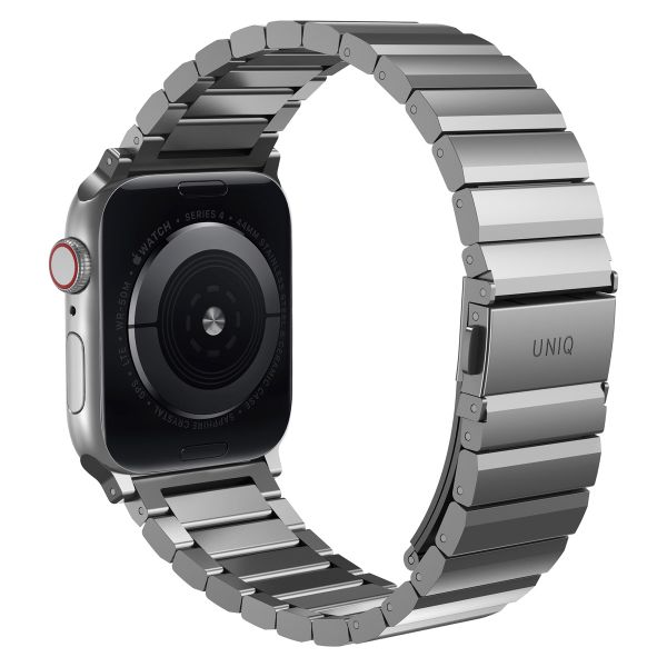 Uniq Bracelet Strova Steel Link Apple Watch Series 1 á 10 / SE / Ultra (2) (44/45/46/49 mm) - Argent Sterling