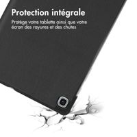 imoshion Coque tablette Trifold Samsung Galaxy Tab S6 Lite / Tab S6 Lite (2022) / Tab S6 Lite (2024) - Noir