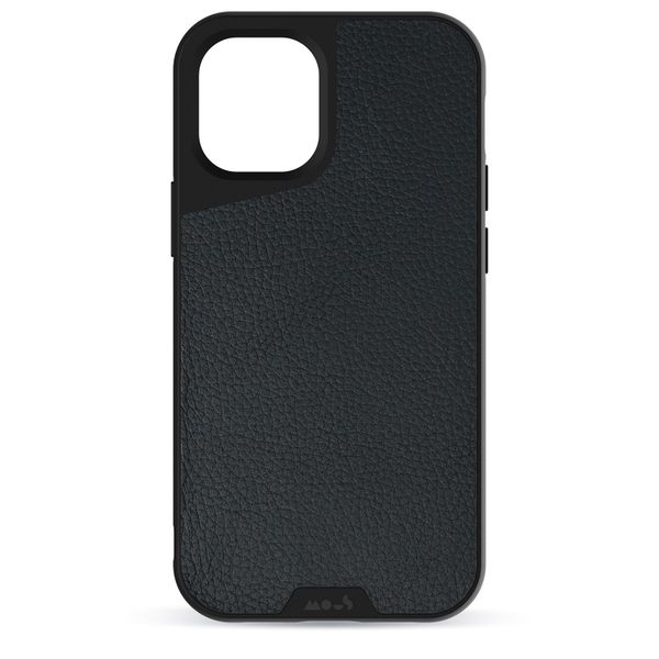 Mous Coque Limitless 3.0 iPhone 12 (Pro) -  Black Leather