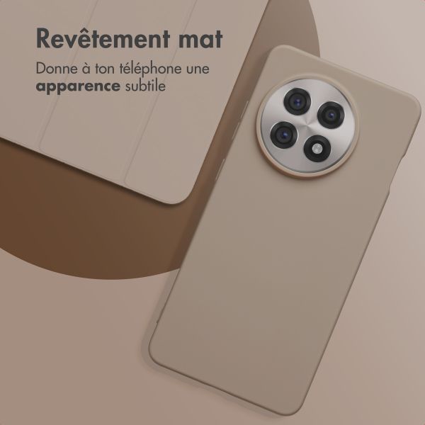 imoshion Coque Couleur OnePlus 13R - Marron