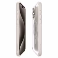 Spigen Coque Ultra Hybrid MagSafe Apple iPhone 15 Pro Max - Frost Natural Titanium