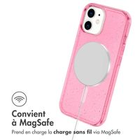 imoshion Coque Sparkle avec MagSafe iPhone 12 (Pro) - Rose