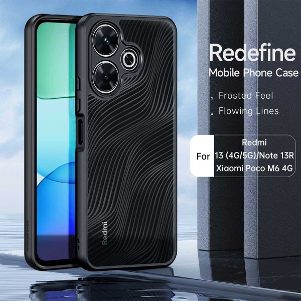 Dux Ducis Coque arrière Aimo Xiaomi Redmi 13 4G - Transparent