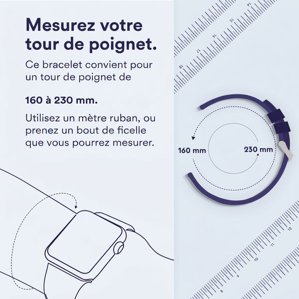 Accezz Bracelet en acier Titane mat Samsung Galaxy Watch Ultra (2024/2025) - Titanium