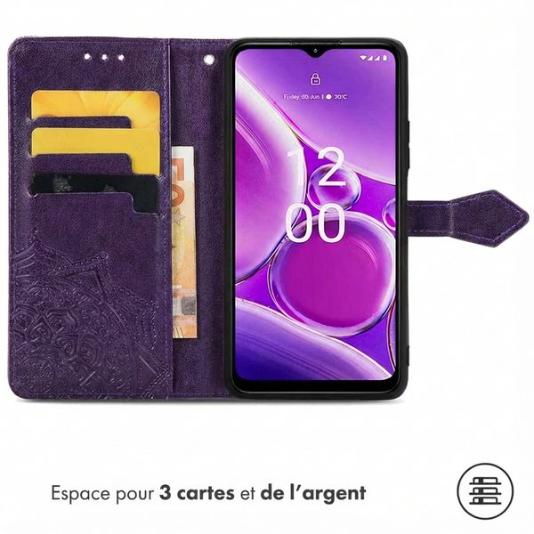 imoshion Etui de télephone Mandala Nokia G42 - Violet