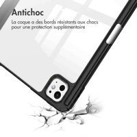 imoshion Coque tablette rigide Trifold Apple iPad Pro 13 (2024) M4 - Noir