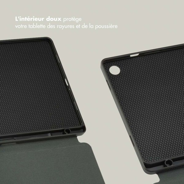 Selencia Coque tablette Vivid Samsung Galaxy Tab A9 Plus - Desert Waves Beige