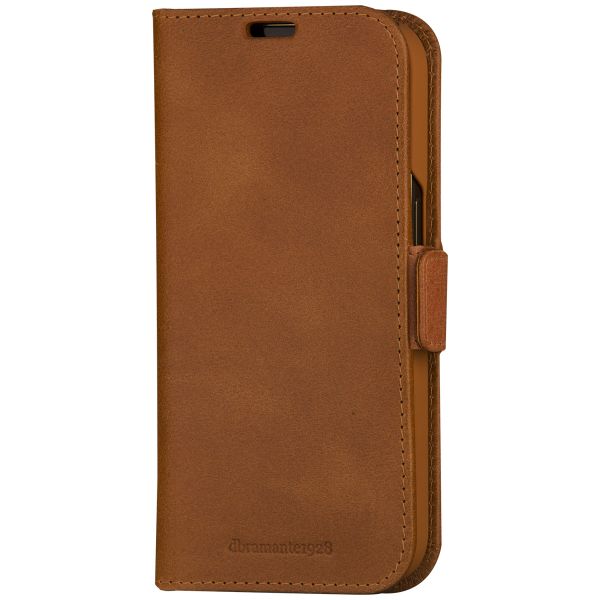 dbramante1928 Étui de télephone portefeuille Apple iPhone 15 Pro - Marron