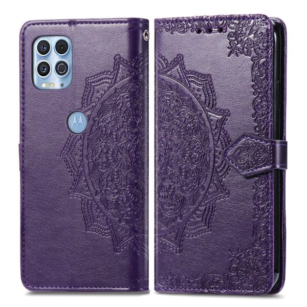 imoshion Etui de téléphone Mandala Motorola Moto G100 - Violet