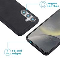 imoshion Etui de télephone luxe 2-en-1 amovible Samsung Galaxy S25 - Noir