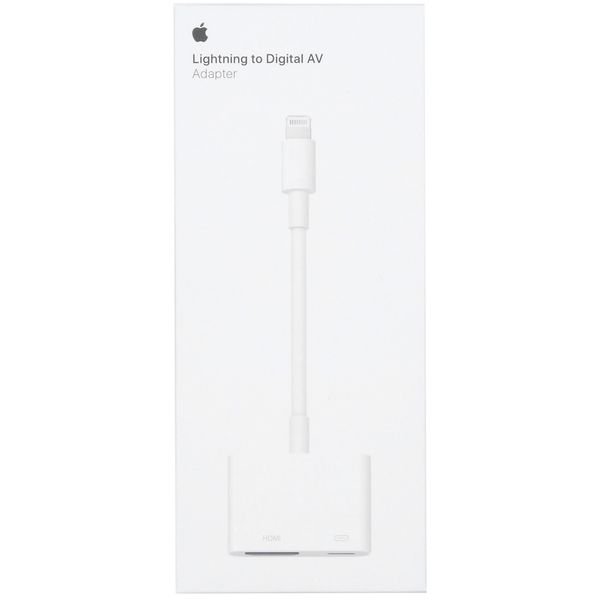 Apple Lightning - Adaptateur HDMI Digital AV - Blanc