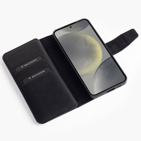 Wachikopa Étui de téléphone portefeuille Multi Wallet Samsung Galaxy S24 - Black