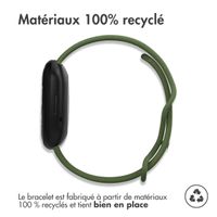 imoshion Bracelet en silicone le Fitbit Versa 4 / 3 / Sense (2) - Vert foncé