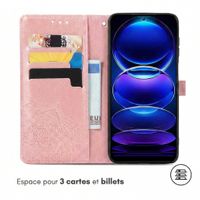 imoshion Etui de télephone Mandala Xiaomi Redmi Note 12 Pro (5G) - Rose Doré