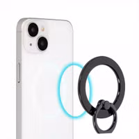 Selencia Bague téléphone MagSafe - Noir