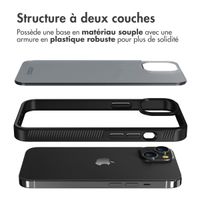 Accezz Coque Givrée Robuste Apple iPhone 14 - Noir