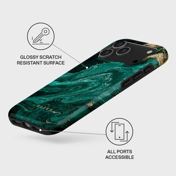 Burga Coque Tough MagSafe Apple iPhone 17 Pro Max - Emerald Pool