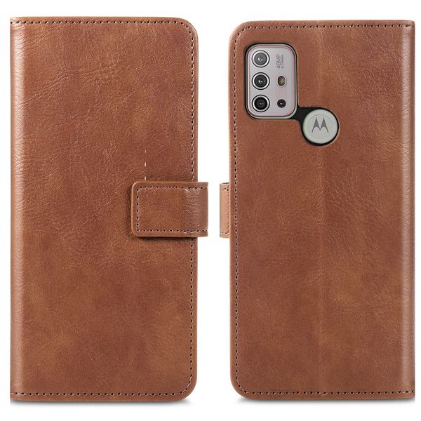 imoshion Étui de télephone portefeuille Motorola Moto G30 / G20 / G10 (Power) - Marron