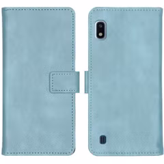 imoshion Étui de télephone portefeuille de luxe Samsung Galaxy A10 - Bleu clair