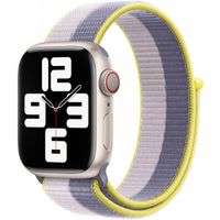 Apple Bracelet Sport Loop Apple Watch Series 1 t/m 9 / SE (38/40/41 mm) | Series 10 / 11 (42 mm) - Lavender Gray