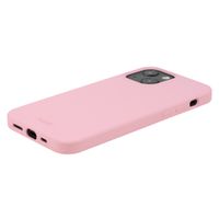 Holdit Coque Silicone iPhone 15 Rouge - Pink