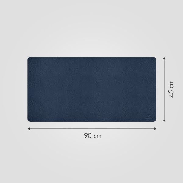 imoshion Le sous-main Desk 90 x 45 cm - M - Bleu foncé