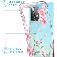 imoshion Coque Design avec cordon Samsung Galaxy A52(s) (5G/4G) - Blossom Watercolor