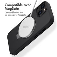 Accezz Coque Ring Stand avec MagSafe Apple iPhone 14 - Noir