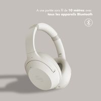 Selencia Casque sans fil Urban Play - Réduction active du bruit (ANC) - Avec étui de rangement - Melody Mist
