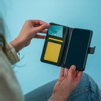 imoshion Étui de télephone portefeuille de luxe Samsung Galaxy S20 FE - Bleu clair