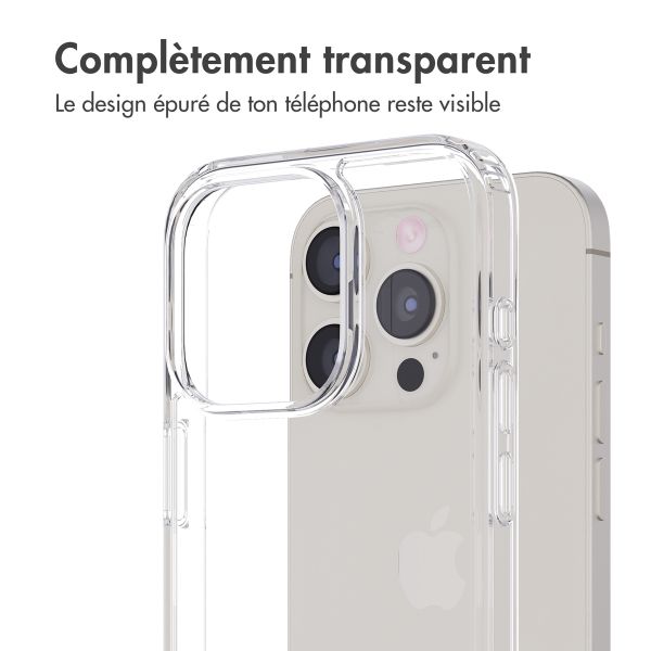imoshion Coque Stand Apple iPhone 15 Pro - Transparent