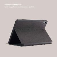 Selencia Coque tablette Vivid Apple iPad Air 11 pouces (2026) M4 / (2025) M3 / (2024) M2 / Air 5 (2022) / Air 4 (2020) - Art Wave Black
