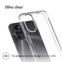 Accezz Coque Xtreme Impact Motorola Moto G22 - Transparent