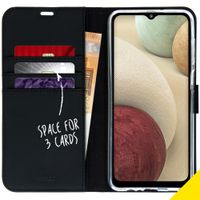 Étui de télephone Wallet Samsung Galaxy A12 - Noir