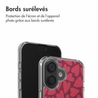 imoshion Coque Design Apple iPhone 16 - Hearty Coral Dust