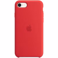 Apple Coque en silicone Apple iPhone SE (2022 / 2020) / 8 / 7 - Red