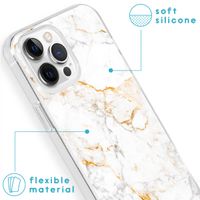 imoshion Coque Design iPhone 13 Pro - White Marble