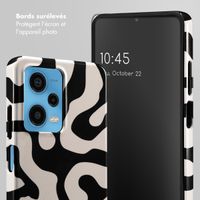 Selencia Coque arrière Vivid Tough Xiaomi Redmi Note 12 Pro - Art Wave Black