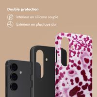 Selencia Coque arrière Vivid Samsung Galaxy S24 - Cosmic Orchid