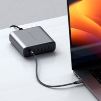 Satechi Chargeur USB-C GaN 6 ports 200 W | Chargeur de bureau - Gris sidéral