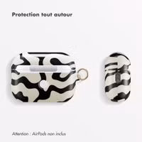 Selencia Coque Vivid Apple AirPods Pro 2 - Art Wave Black