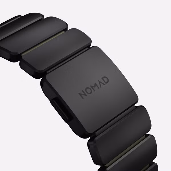 Nomad Bracelet Stratos Apple Watch | 44/45/46/49 mm - Forest Green / Black Titanium